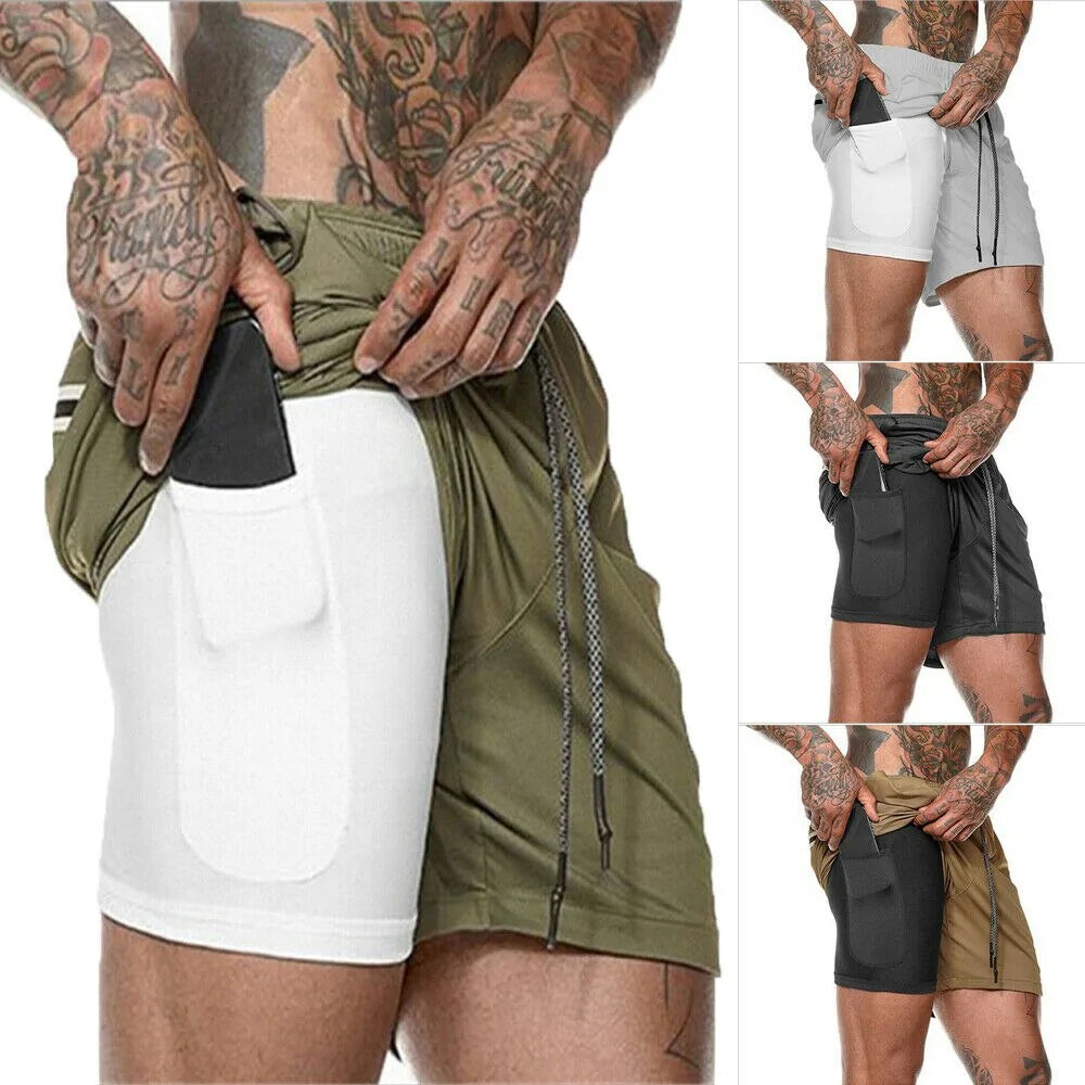 Running Shorts 2 in 1