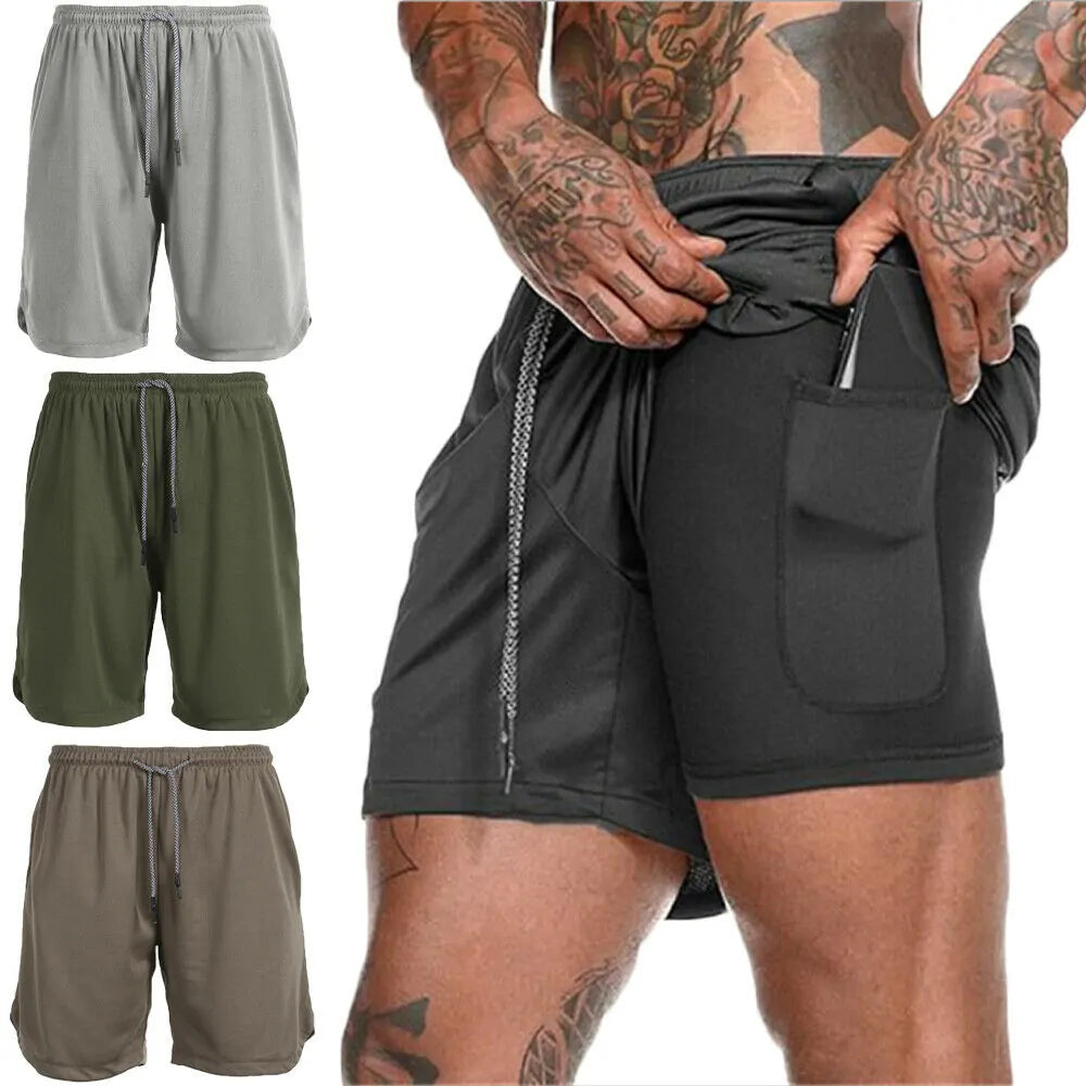 Running Shorts 2 in 1