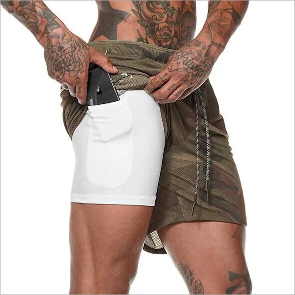 Running Shorts 2 in 1