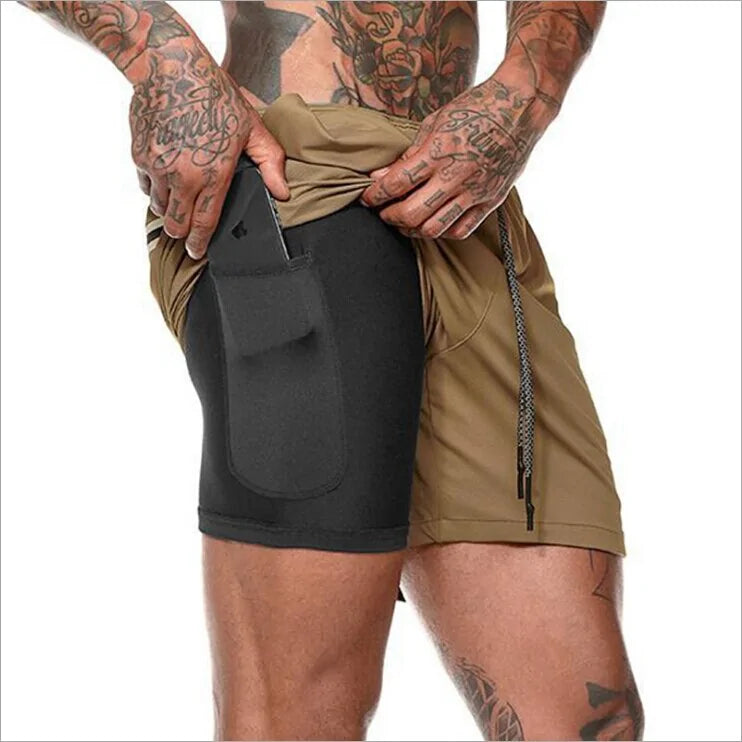 Running Shorts 2 in 1