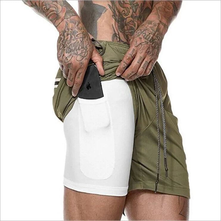 Running Shorts 2 in 1