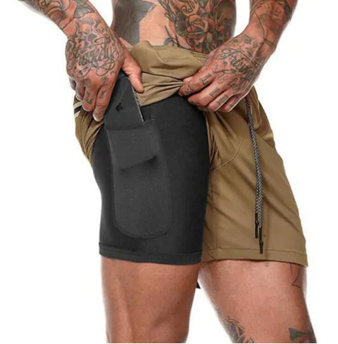 Running Shorts 2 in 1